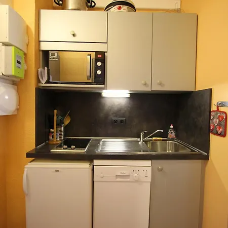 Apartman Cabine, Balcon Sud, Pied Des Pistes - Fr-1-549-48 *